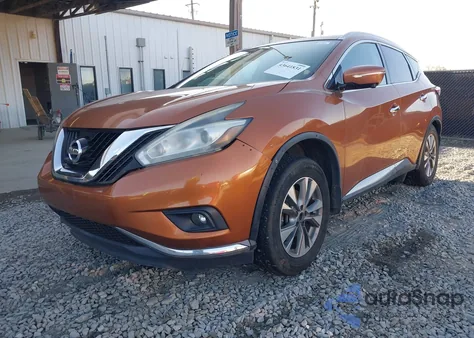 2015 Nissan Murano Sl z USA, uszkodzony, nr VIN 5N1AZ2MG7FN247715